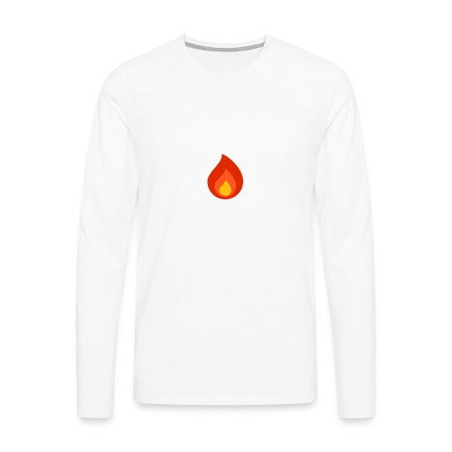 Flamme - Männer Premium Langarmshirt