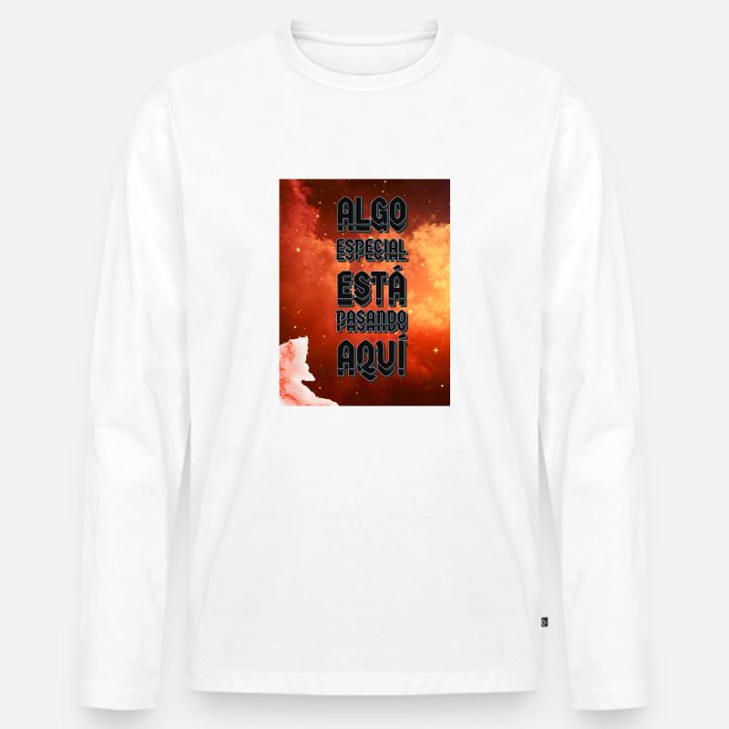 Christliches Denken - Männer Premium Bio Langarmshirt - Weiß