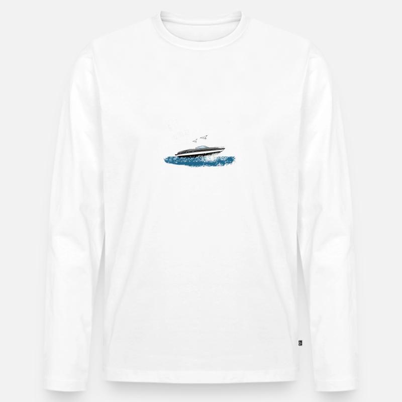 Motorboot - Männer Premium Bio Langarmshirt - undefined