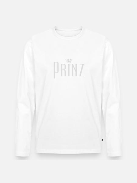 Prinz - Männer Premium Bio Langarmshirt -