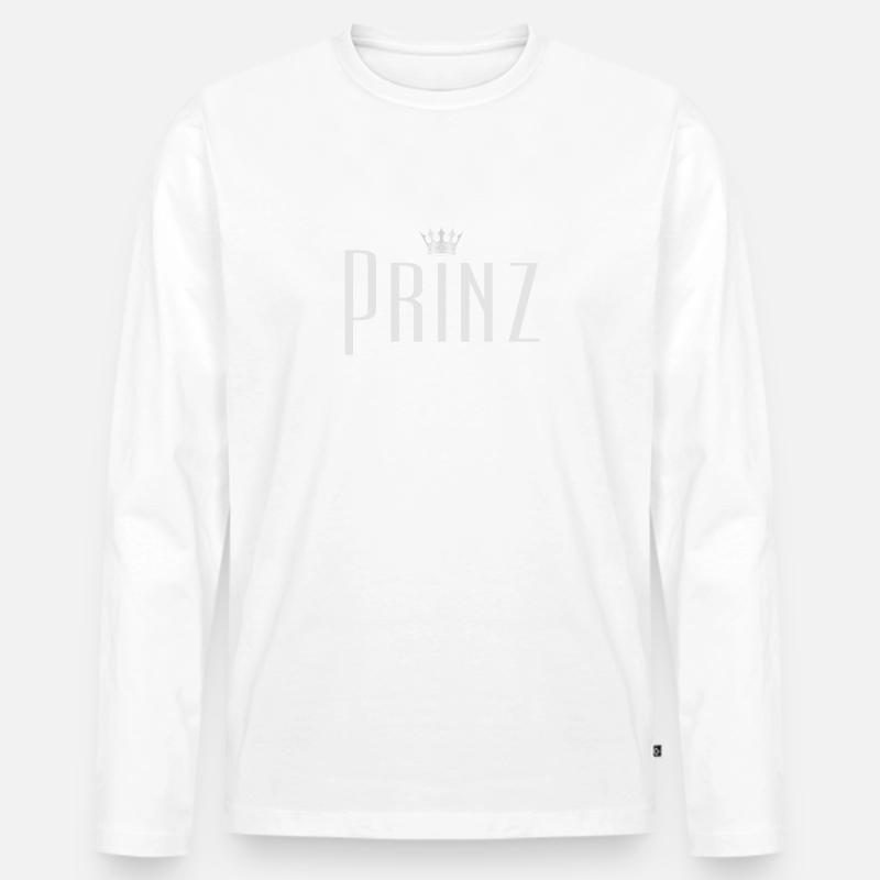Prinz - Männer Premium Bio Langarmshirt - undefined