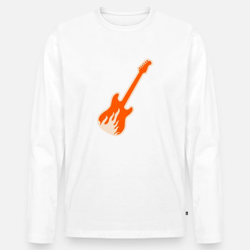 Rock the Day - Männer Premium Bio Langarmshirt - Weiß
