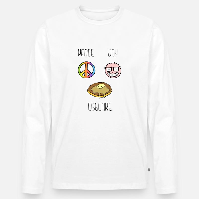 blockedTitle - Männer Premium Bio Langarmshirt - Weiß