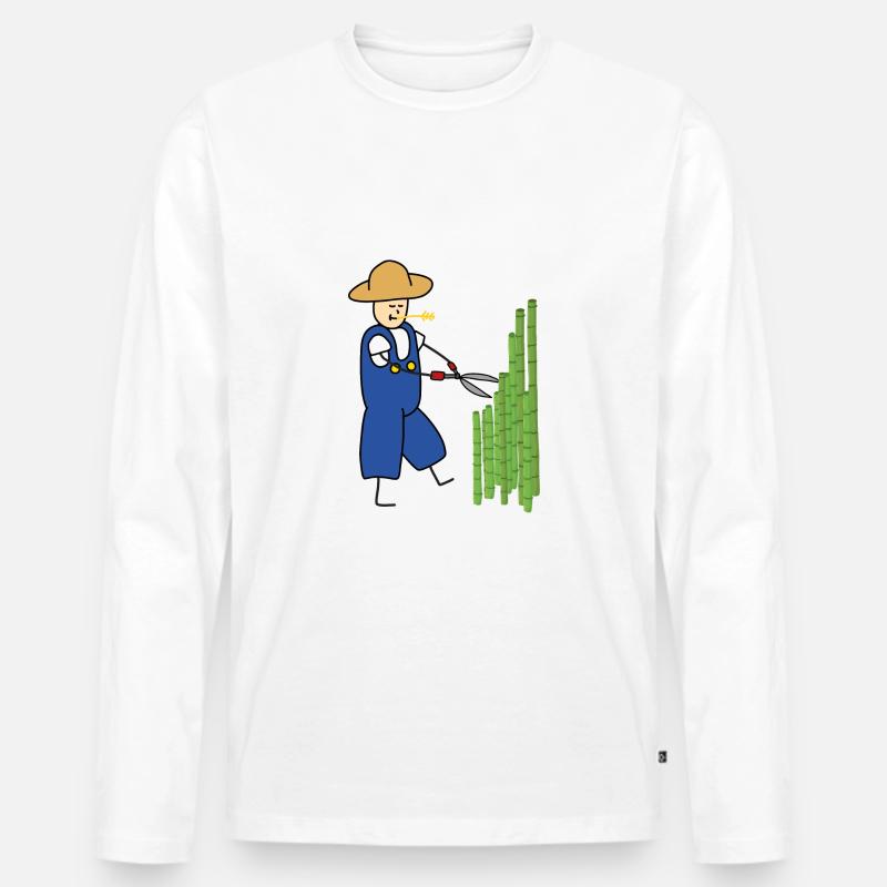 Gärtner - Männer Premium Bio Langarmshirt - undefined