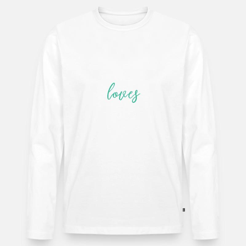 Glaube - Männer Premium Bio Langarmshirt - undefined