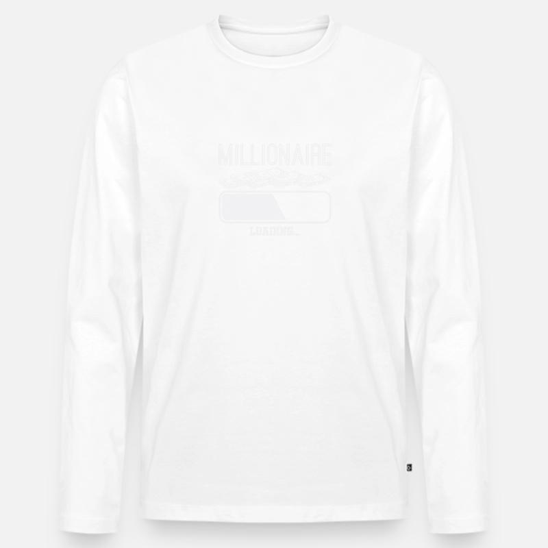 Millionäre - Männer Premium Bio Langarmshirt - undefined
