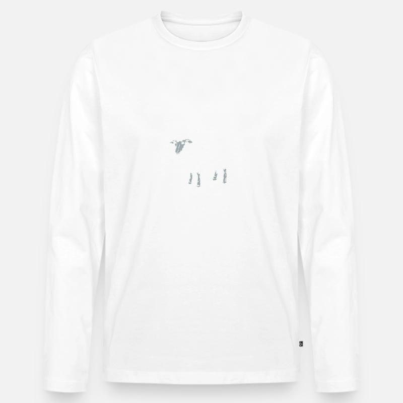 Schaf - Männer Premium Bio Langarmshirt - undefined