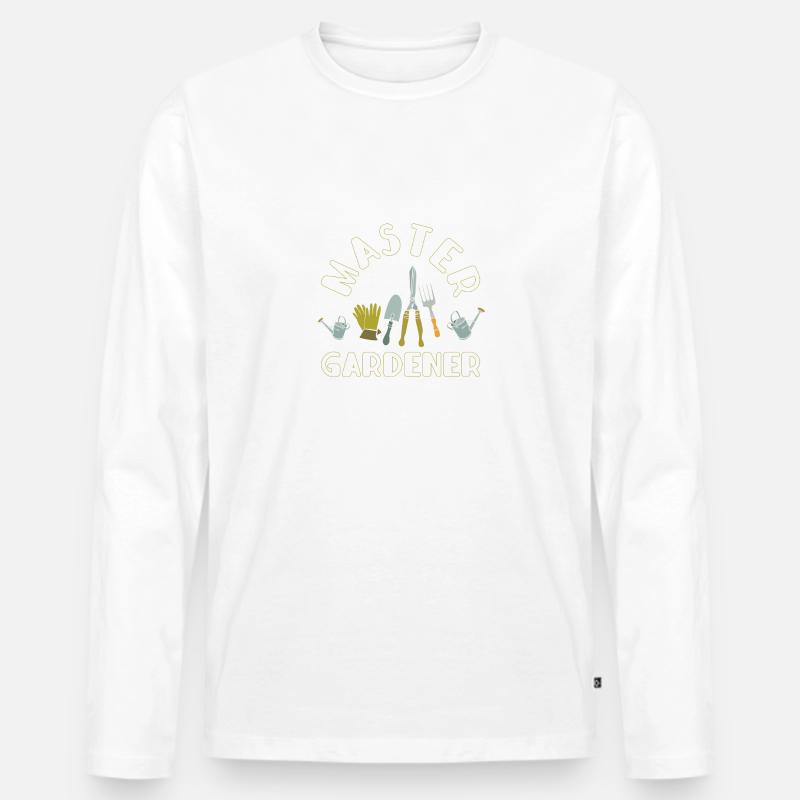 Gärtner - Männer Premium Bio Langarmshirt - undefined