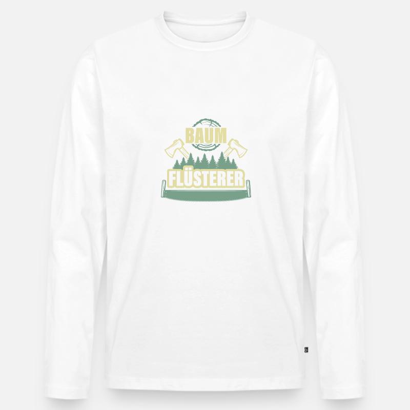 BAUM FLÜSTERER - Männer Premium Bio Langarmshirt - undefined