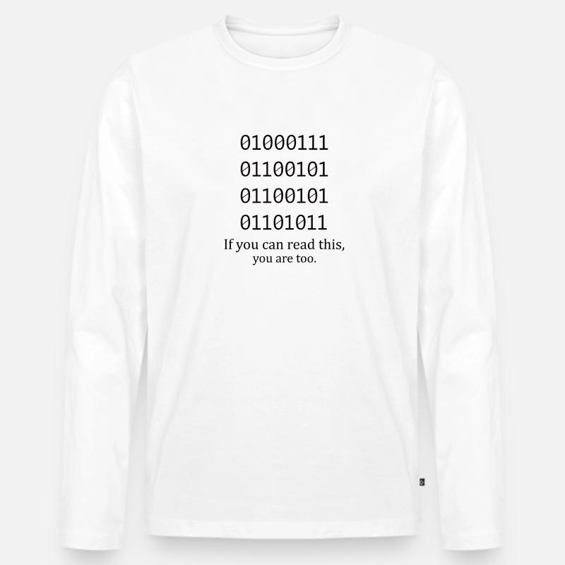 Technischer Support Computer Technik IT Software Männer Premium Bio Langarmshirt