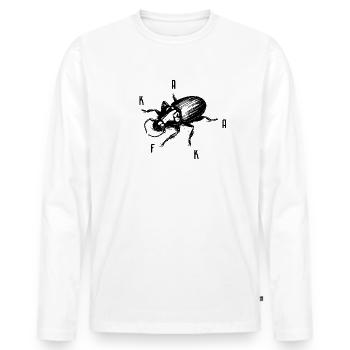 Kafka Franz - Books - Literature - Men's Premium Organic Long Sleeve Shirt - white - Front - Nico (187cm)