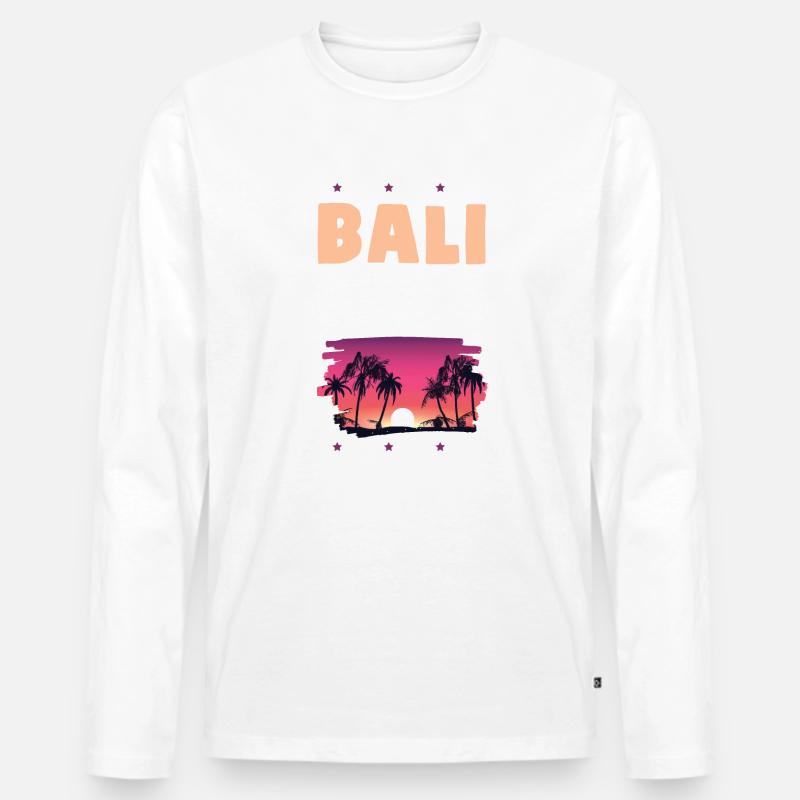 Bali 2022 - Männer Premium Bio Langarmshirt - undefined