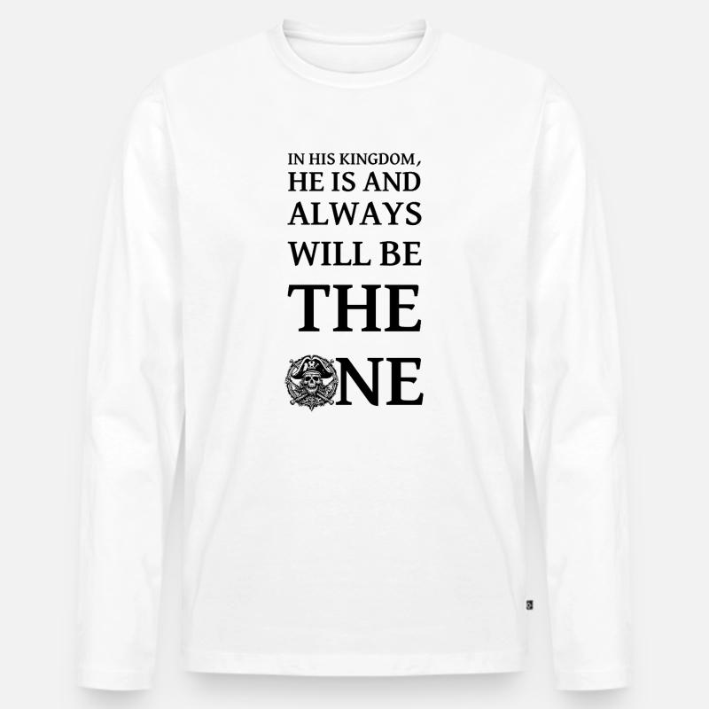 tlload - Men's Premium Organic Long Sleeve Shirt - white
