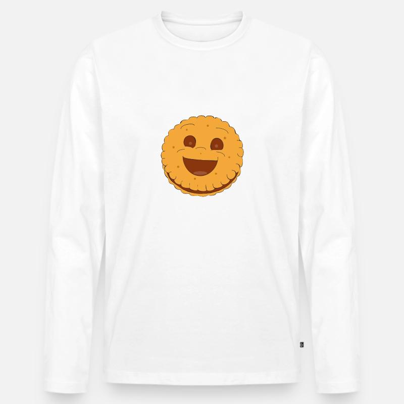Biscuit BN - Männer Premium Bio Langarmshirt - undefined