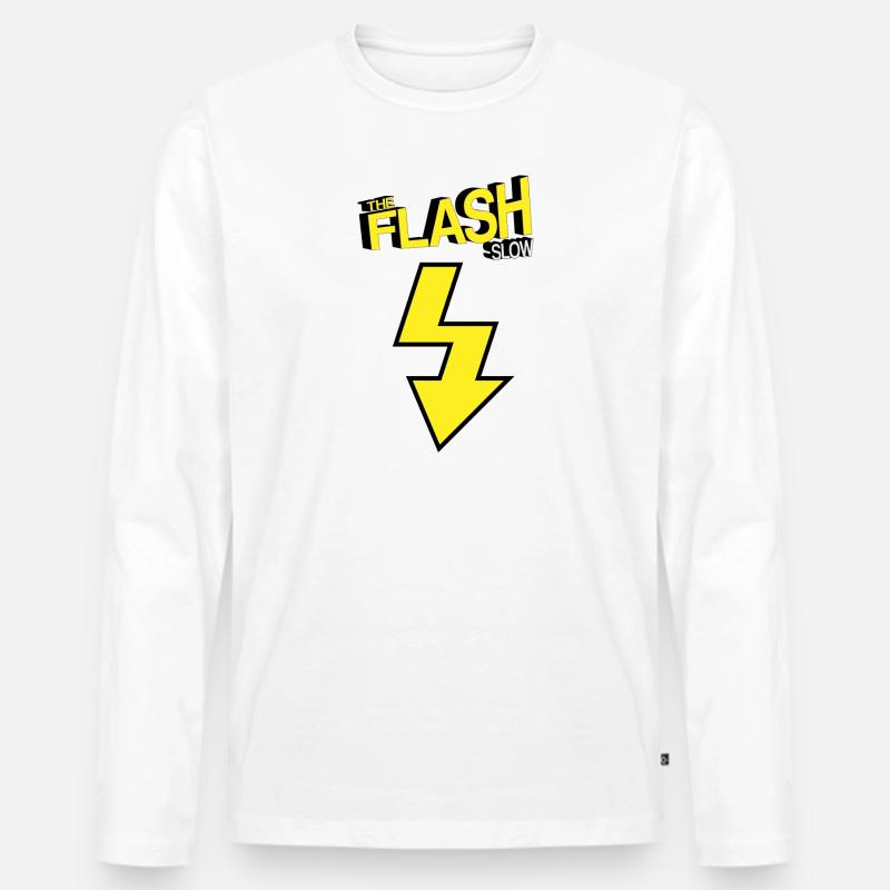 BLITZ LANGSAM - Männer Premium Bio Langarmshirt - undefined