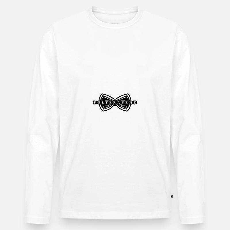 Polterabend Junggesellenabschied - Männer Premium Bio Langarmshirt - Weiß