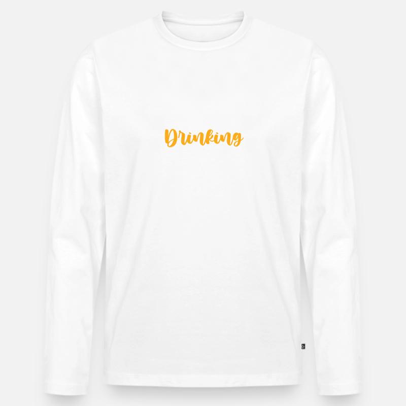 Tirol Drinking Team - Männer Premium Bio Langarmshirt - undefined