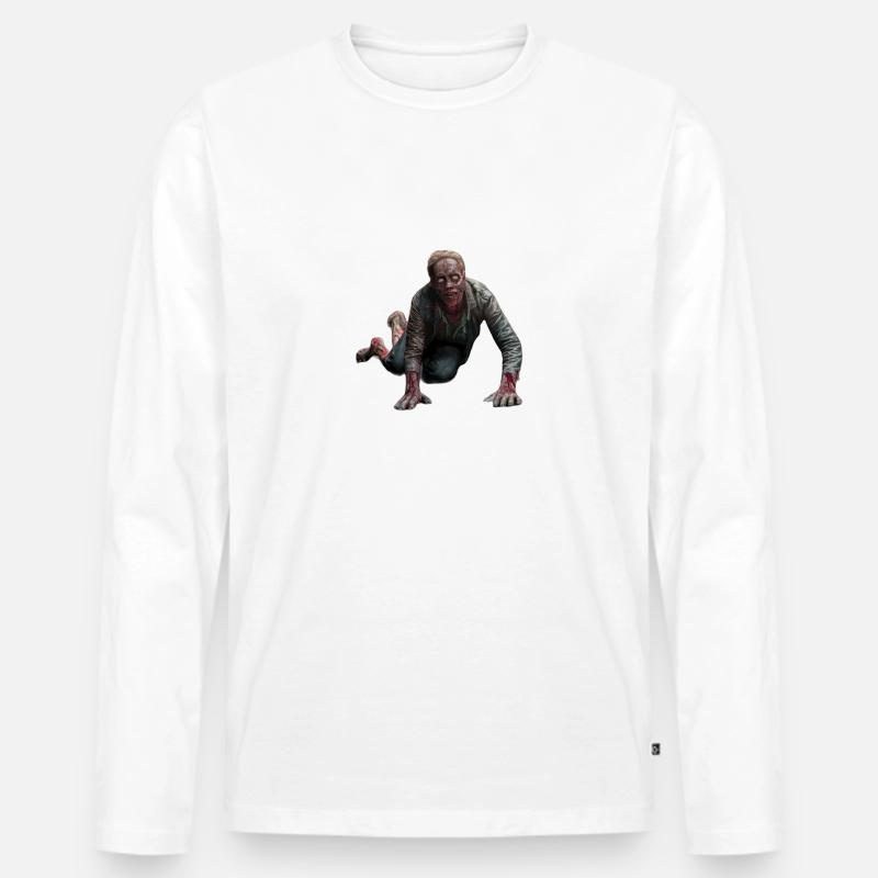 Dein EX-Freund/Freundin - Männer Premium Bio Langarmshirt - Weiß