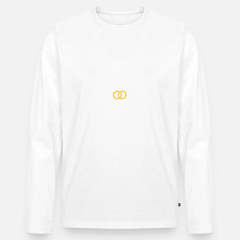 Junggesellenabschied - Männer Premium Bio Langarmshirt - Weiß