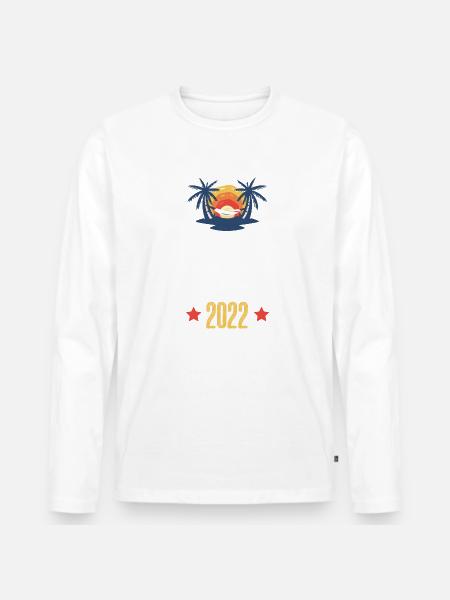 Bali 2022 - Men's Premium Organic Long Sleeve Shirt -