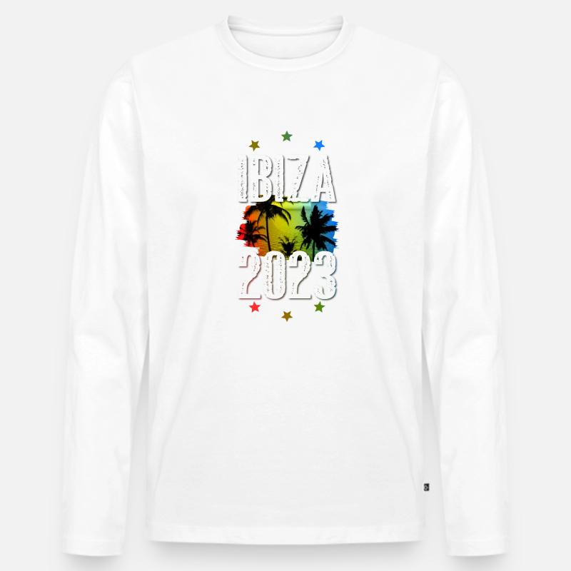 Ibiza 2023 - Männer Premium Bio Langarmshirt - undefined