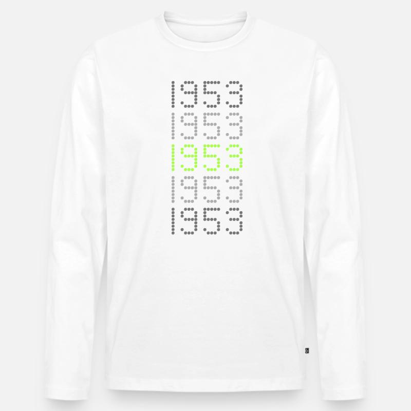Freaky Style 1953 - Männer Premium Bio Langarmshirt - undefined