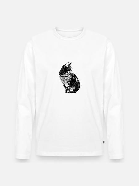 Chats ternes chattes - T-shirt manches longues Premium bio Homme - 