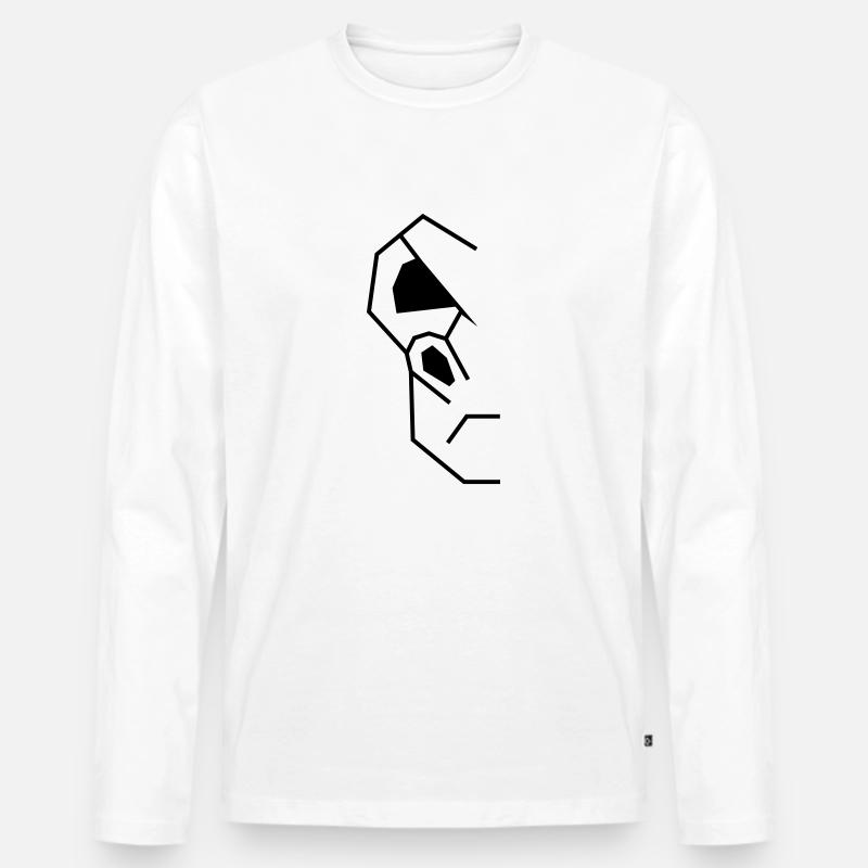 G-Rilla FPV Team - Männer Premium Bio Langarmshirt - Weiß