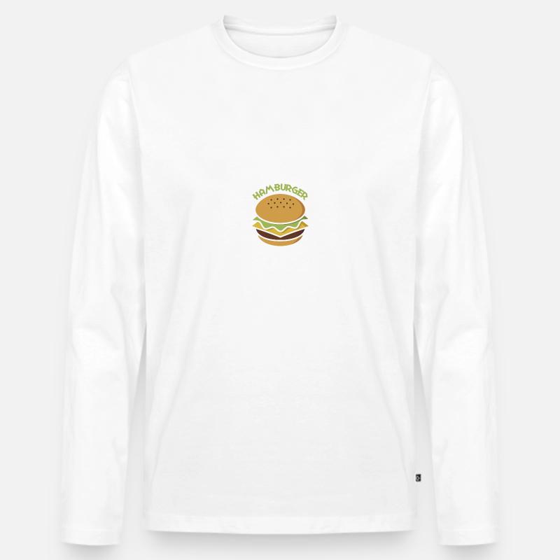 Hamburger - Männer Premium Bio Langarmshirt - undefined