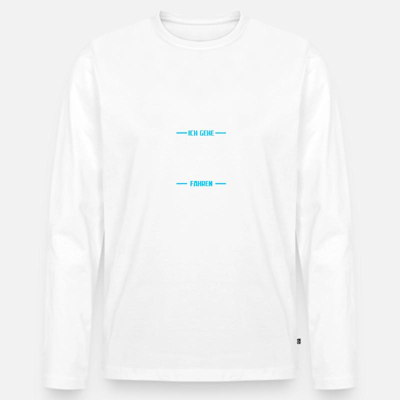 Mir reichts Freizeitpark Rollercoaster Achterbahn - Männer Premium Bio Langarmshirt - undefined