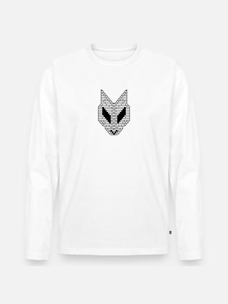 Ekuroeil is Awesome - Men's Premium Organic Long Sleeve Shirt - white