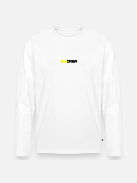 Bachelor Party Crew - Emblem - Men's Premium Organic Long Sleeve Shirt - white