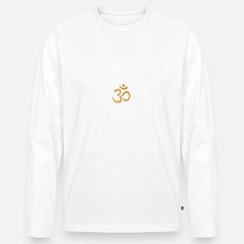 AUM - Männer Premium Bio Langarmshirt - undefined