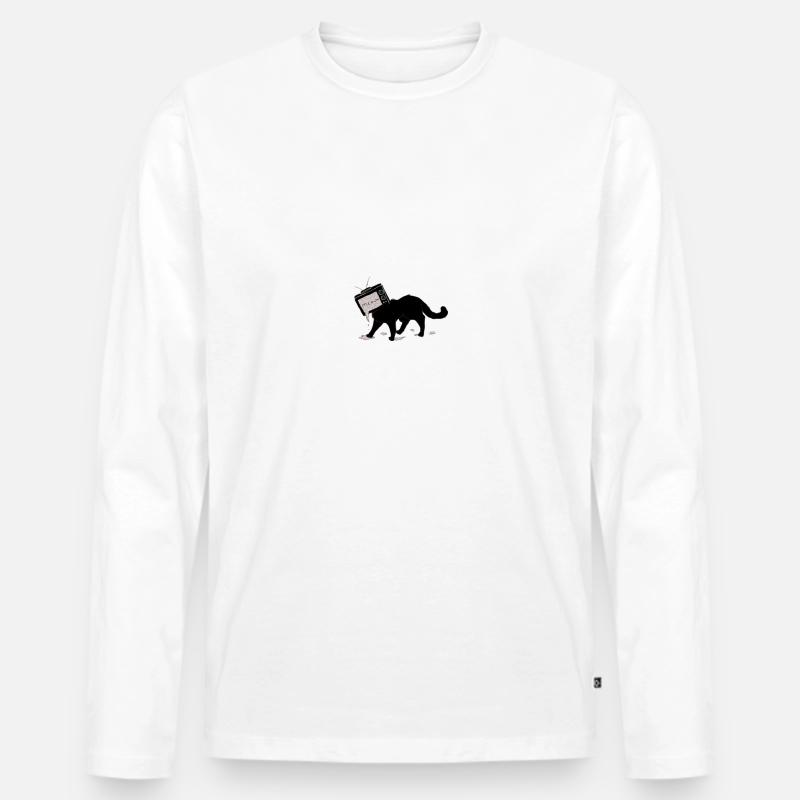 Kätzchen - Männer Premium Bio Langarmshirt - undefined
