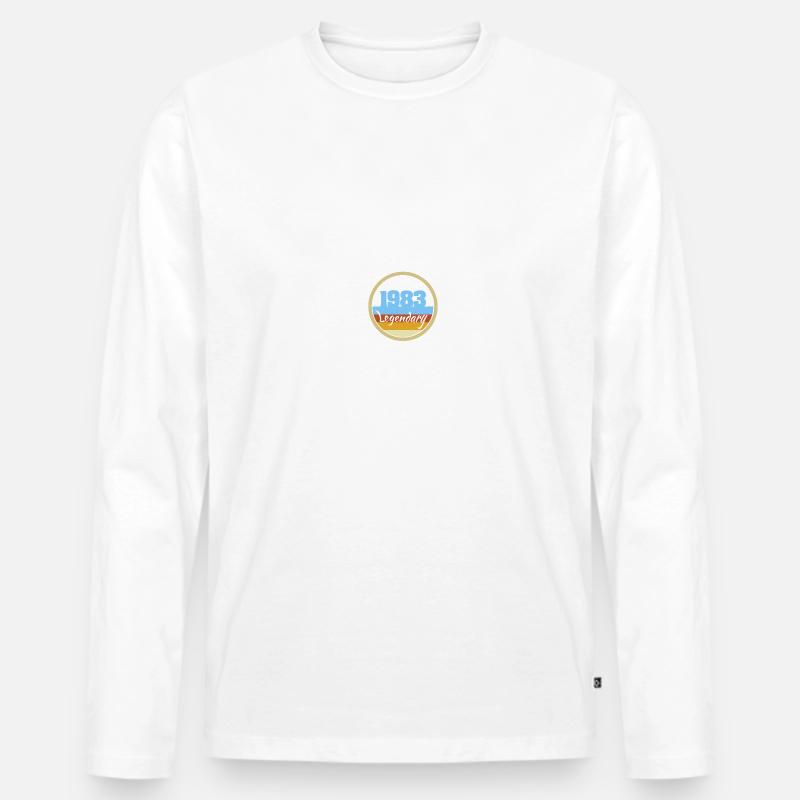 1983 1983 - Männer Premium Bio Langarmshirt - undefined