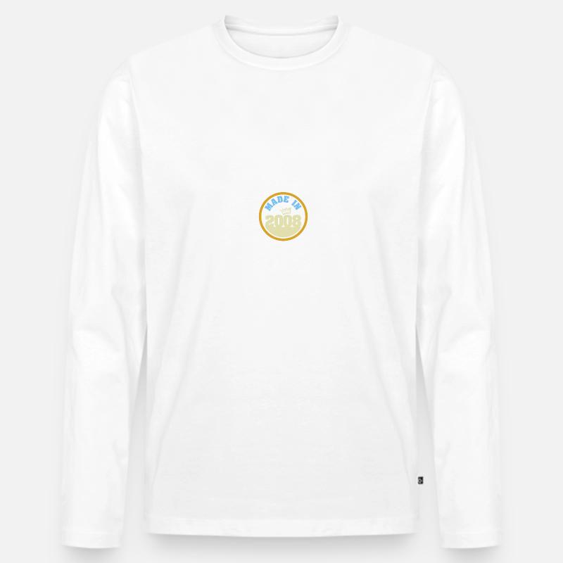Witzig 2008 - Männer Premium Bio Langarmshirt - undefined