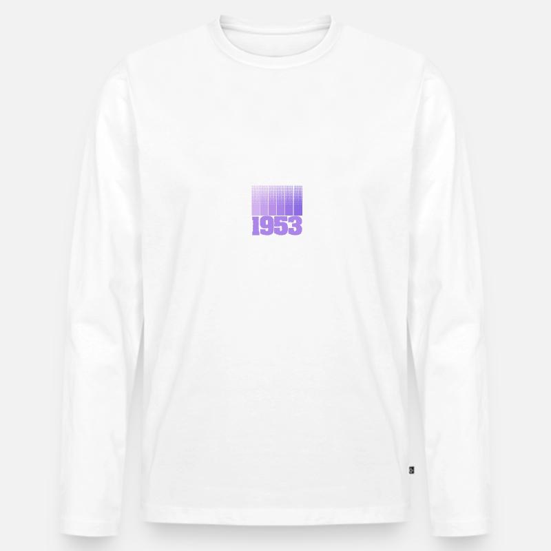 Jahr 1953 - Männer Premium Bio Langarmshirt - undefined