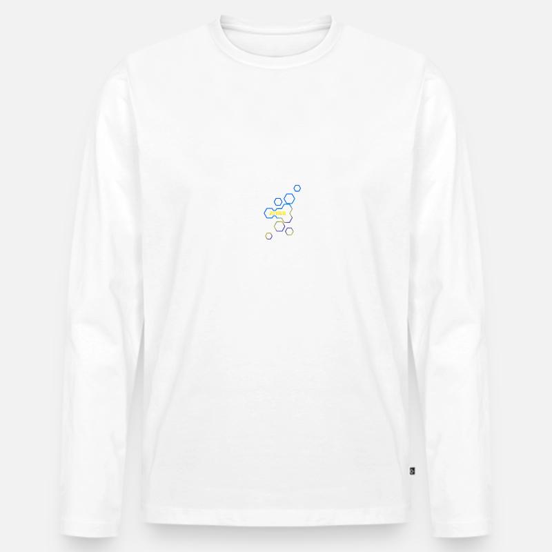 Bienenwaben Athur - Männer Premium Bio Langarmshirt - undefined