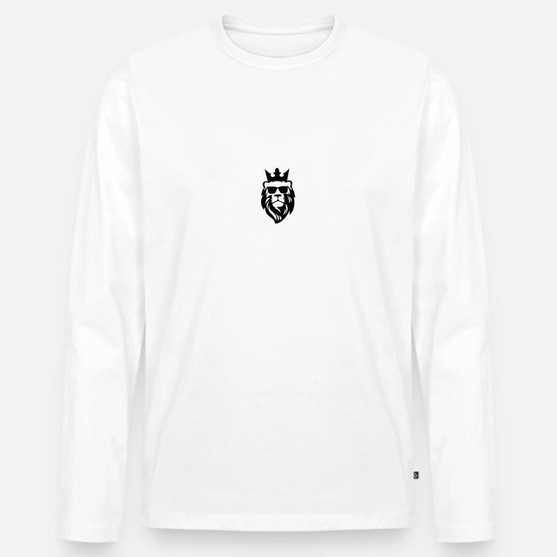 Versprechen - Männer Premium Bio Langarmshirt - Weiß