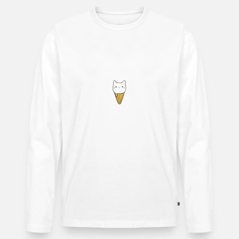 Kätzchen - Männer Premium Bio Langarmshirt - undefined