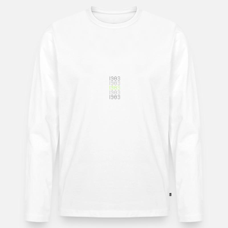 1983 - Männer Premium Bio Langarmshirt - undefined