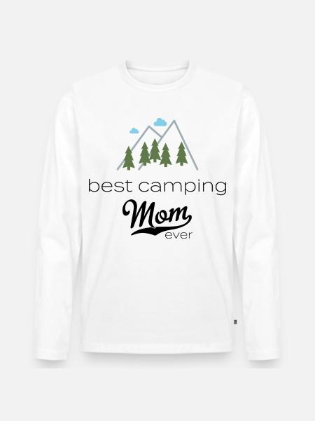camper - Men's Premium Organic Long Sleeve Shirt - white