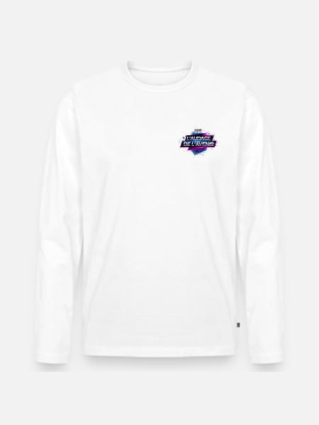 The Audacity of the Future 2025 - Men's Premium Organic Long Sleeve Shirt - white