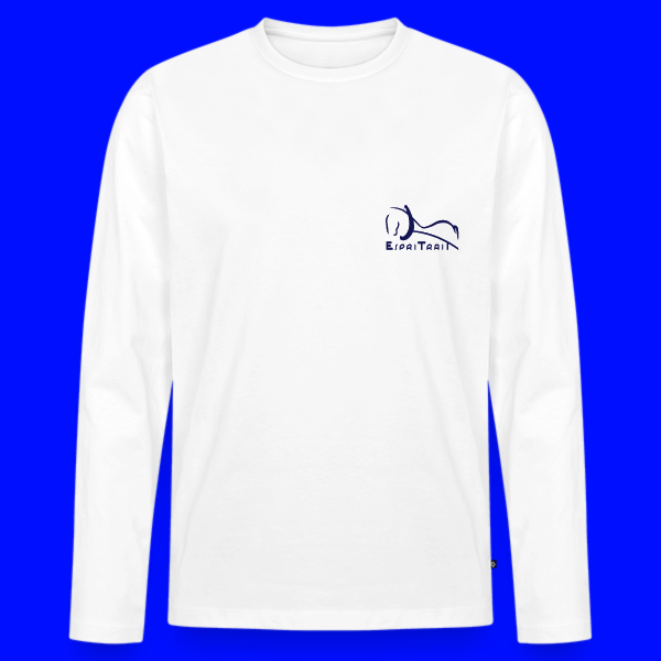 espritrait4 - Men's Premium Organic Long Sleeve Shirt