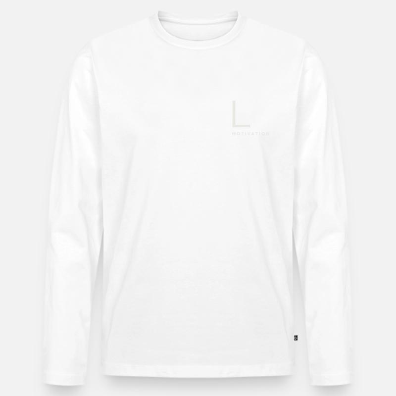 Motivation Design - Männer Premium Bio Langarmshirt - undefined