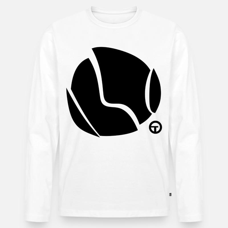 Form1 - Männer Premium Bio Langarmshirt - Weiß