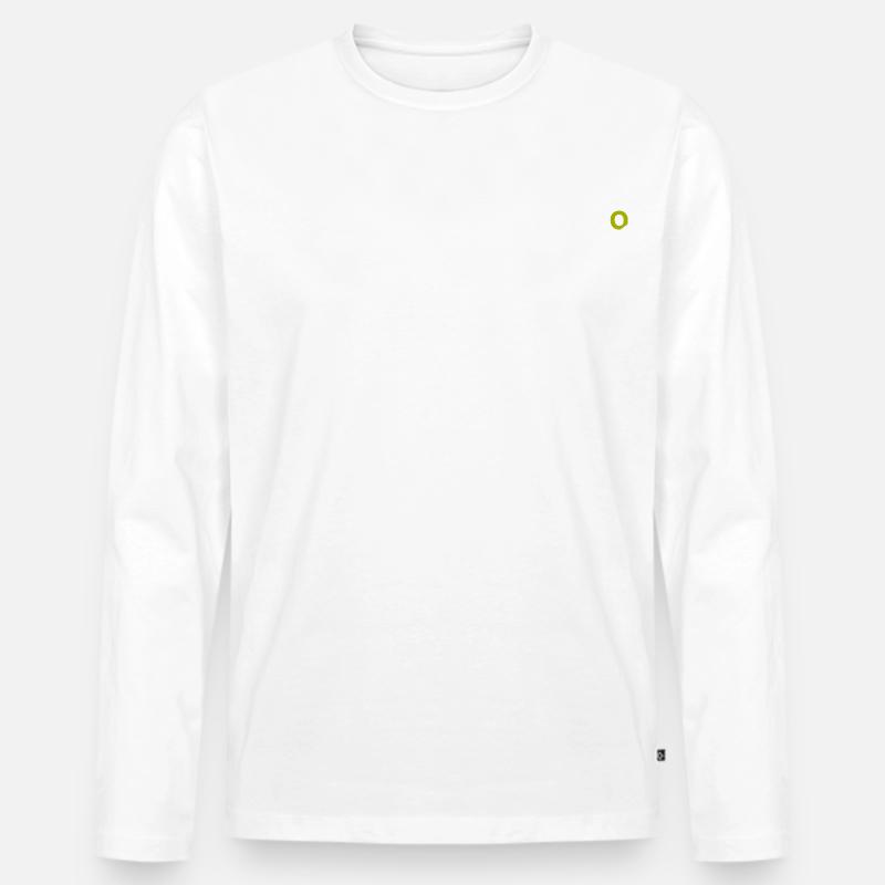 HETER O - hell - Männer Premium Bio Langarmshirt - undefined