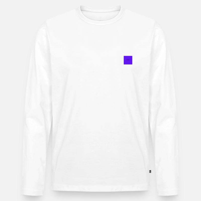 CONVERNTBasics - Männer Premium Bio Langarmshirt - Weiß