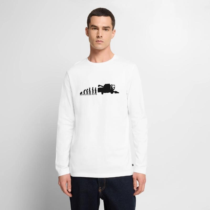 Männer Premium Bio Langarmshirt