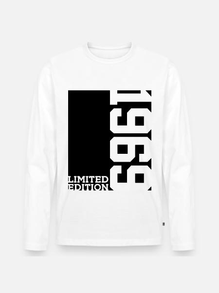 LIMITED EDITION 1969 57TH BIRTHDAY - Men's Premium Organic Long Sleeve Shirt - white